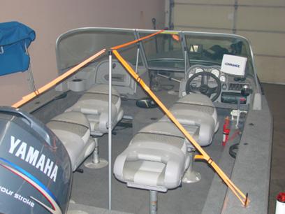 Boat Cover Support System