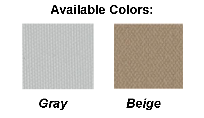 Travel Tuff available colors: Gray, Beige